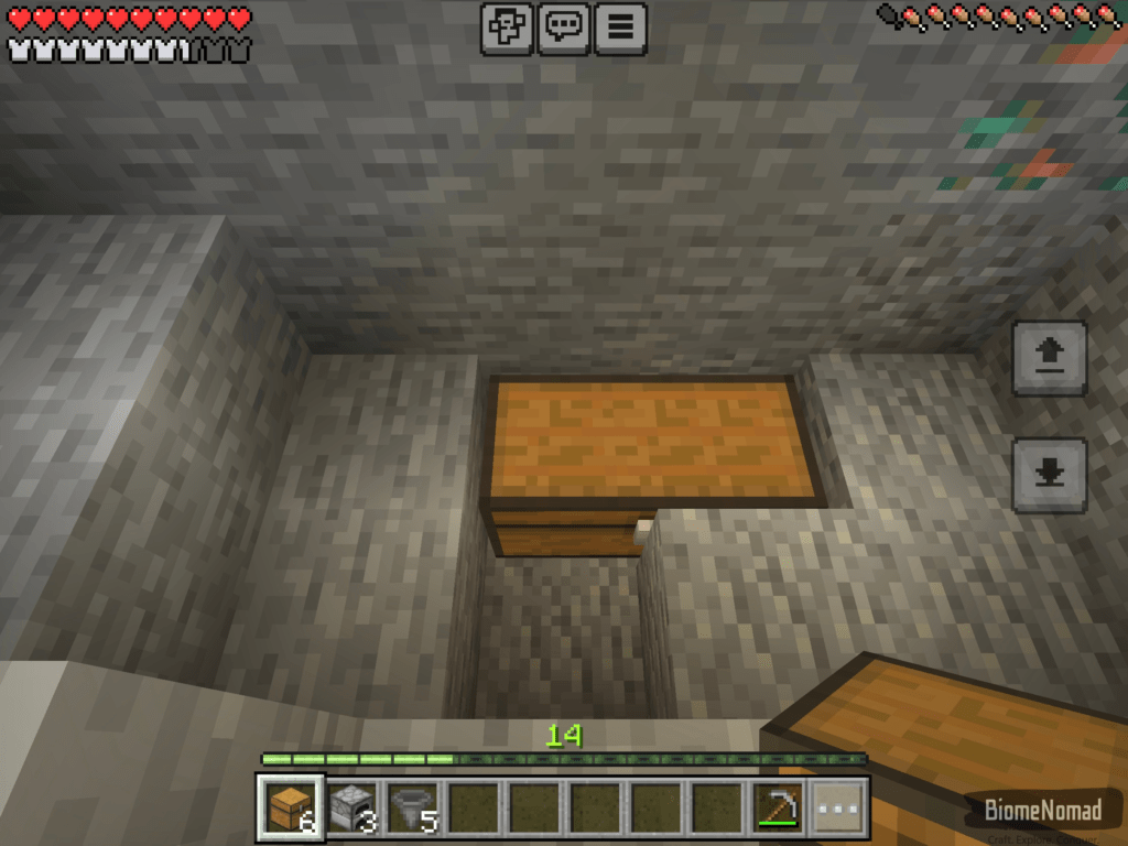 Output chest - this is where all of the smooth stone or other items end up